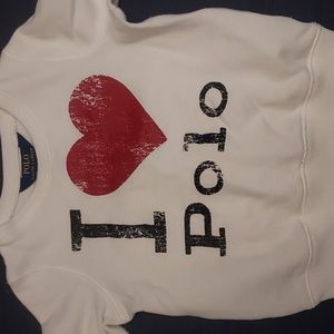 Kids size 5 Polo sweatshirt